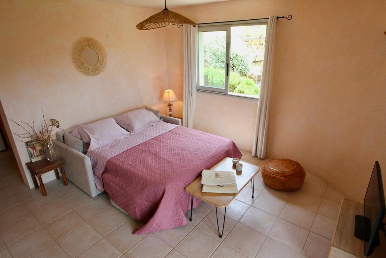 Studio, Vue Sur Mer Et Montagne Saint-Florent  Exteriér fotografie